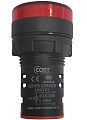 Лампа сигнальная AD105-22DS(LED) матрица Ф22мм 380В АС красный