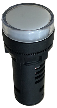 Лампа сигнальная двухцветная AD105-22DS(LED) матрица Ф22мм 24В красный/жёлтый