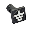 Лампа индикатор заземления AD105-22W(LED) матрица (квадрат) Ф22мм 380В