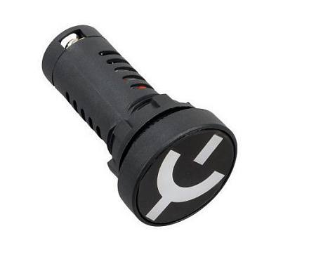Лампа индикатор положения выключателя AD105-22W(LED) матрица Ф22мм 380В