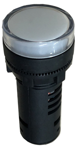 Лампа сигнальная двухцветная AD105-22DS(LED) матрица Ф22мм 220В зелёный/жёлтый